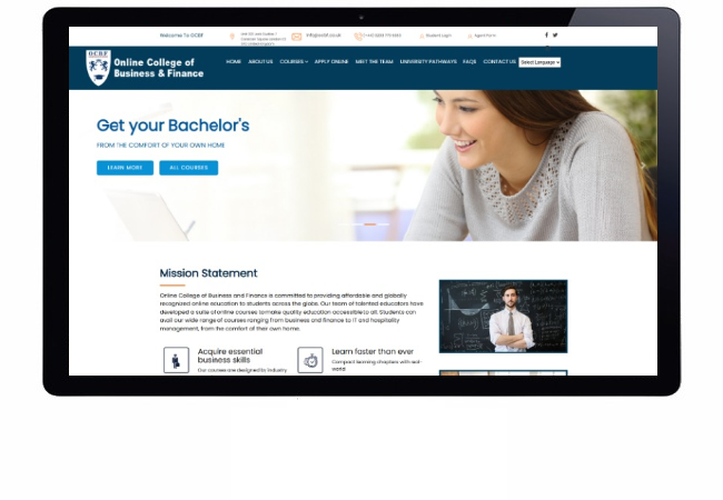 Online College of Business & Finance